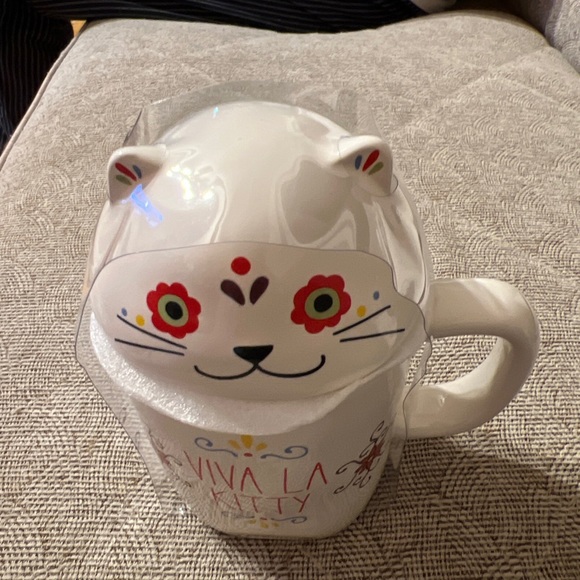 Rae Dunn VIVA LA KITTY MUG, - Picture 3 of 5